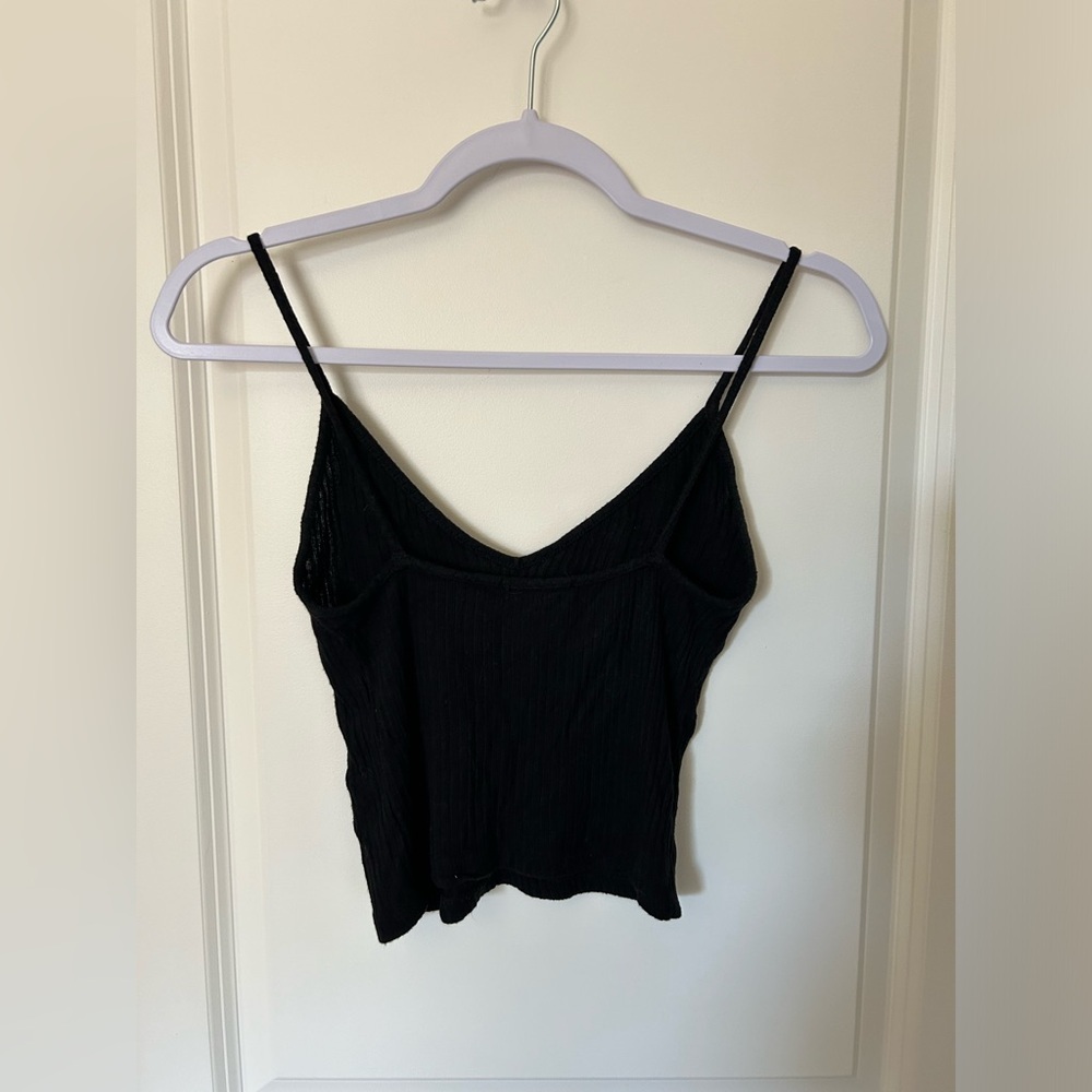 Brandy Melville Black Ribbed Women's Top - Picture 5 of 6